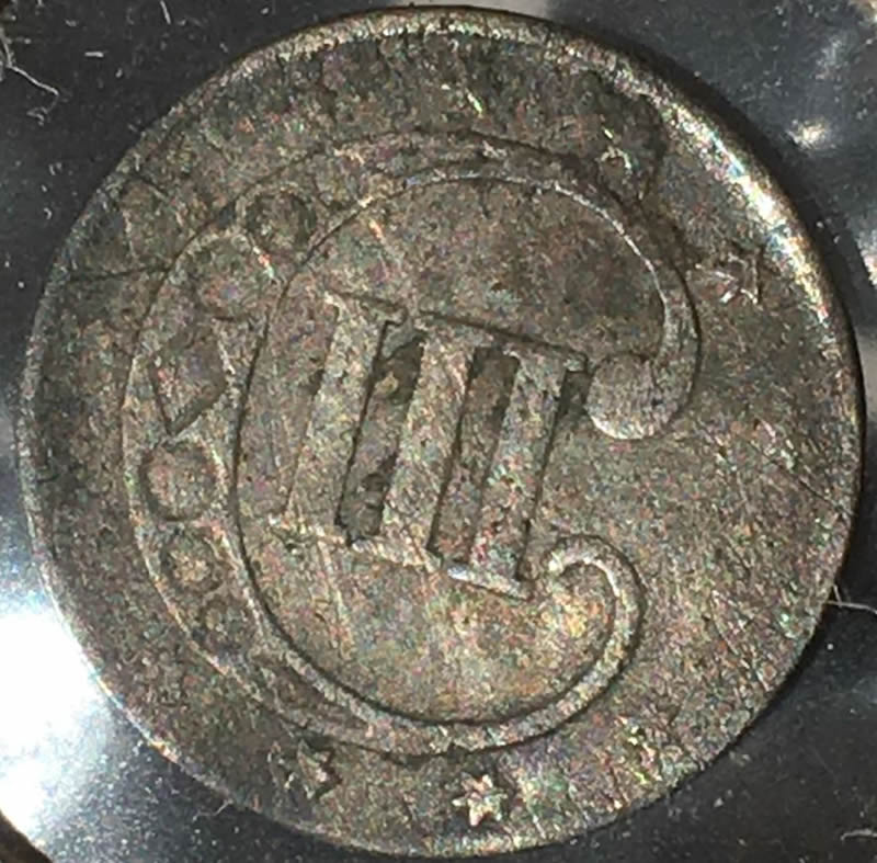 1852-3-Cent-Piece